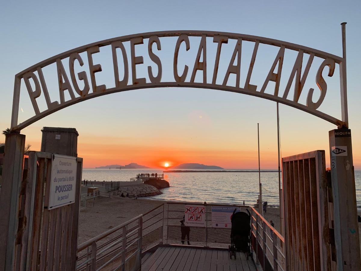 Escale Marseillaise, Grand T2 Calme, Pres Du Vieux Port Pour 2 A 4 Personnes, Nettoyage Rigoureux Apartment Marseille Ngoại thất bức ảnh